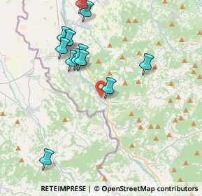 Mappa Via Alcide De Gasperi, 27052 Godiasco Salice Terme PV, Italia (5.8185)