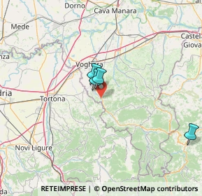 Mappa Via Alcide De Gasperi, 27052 Godiasco Salice Terme PV, Italia (37.33385)