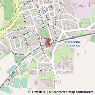 Mappa Via Frank Anna, 1, 42041 Brescello, Reggio nell'Emilia (Emilia Romagna)