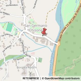 Mappa Via Vittorio Veneto, 41, 10065 San Germano Chisone, Torino (Piemonte)