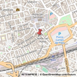 Mappa Via Angelo Brofferio, 59, 14100 Asti, Asti (Piemonte)