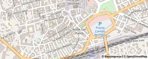 Mappa Asti