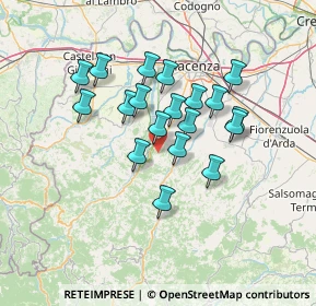 Mappa Loc Ceresola Bassano di, 29029 Rivergaro PC, Italia (11.24684)