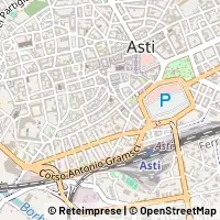 Kaart Asti