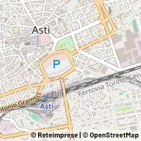 Karte Asti