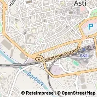 Mapa Asti