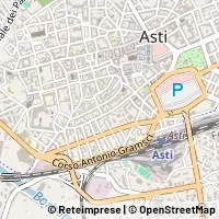 Kaart Asti