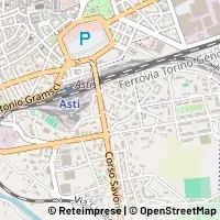Mapa Asti