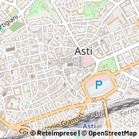 Kaart Asti