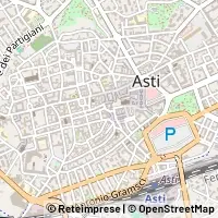 Mapa Asti