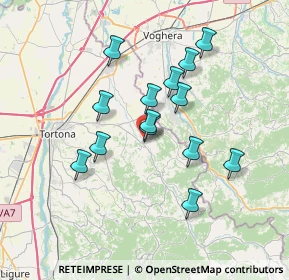 Mappa SP 102, 15059 Volpedo AL, Italia (6.11143)