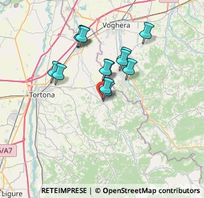 Mappa Via Cornaggia, 15059 Volpedo AL, Italia (5.57154)