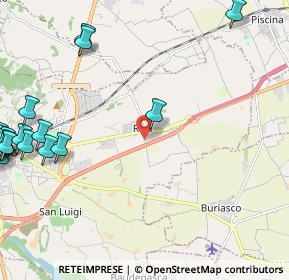 Mappa Strada Motta Sanctus e Rubiene, 10064 Pinerolo TO, Italia (3.4425)
