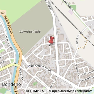 Mappa Via Manzoni, 2, 44012 Bondeno, Ferrara (Emilia Romagna)