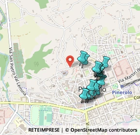 Mappa Via della Cittadella, 10064 Pinerolo TO, Italia (0.443)