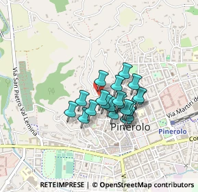 Mappa Via della Cittadella, 10064 Pinerolo TO, Italia (0.2865)