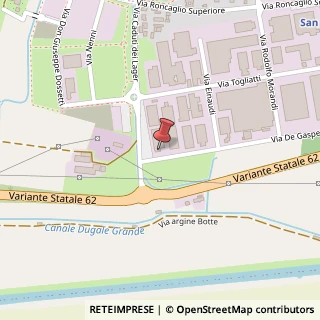 Mappa Via Alcide De Gasperi, 1, 42016 Guastalla, Reggio nell'Emilia (Emilia Romagna)