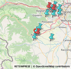 Mappa Via Duca D'Aosta, 10064 Pinerolo TO, Italia (16.76462)