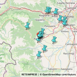 Mappa Via Stefano Cambiano, 10064 Pinerolo TO, Italia (13.36563)