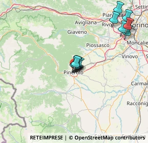 Mappa Via Stefano Cambiano, 10064 Pinerolo TO, Italia (13.55583)