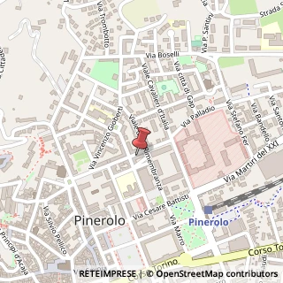 Mappa Via Stefano Cambiano, 6, 10064 Pinerolo, Torino (Piemonte)