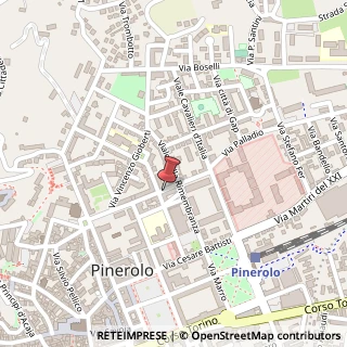 Mappa Via Stefano Cambiano, 2, 10064 Pinerolo, Torino (Piemonte)