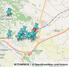 Mappa Via Pietro, 10064 Pinerolo TO, Italia (1.71667)