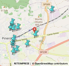 Mappa Via Pietro, 10064 Pinerolo TO, Italia (1.29615)