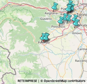 Mappa Via Massimo D'Azeglio, 10064 Pinerolo TO, Italia (19.255)