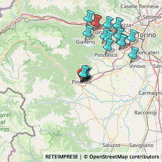 Mappa Viale Savorgnan D'Osoppo, 10064 Pinerolo TO, Italia (16.247)