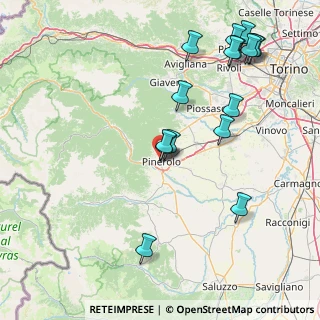 Mappa Viale Savorgnan D'Osoppo, 10064 Pinerolo TO, Italia (18.63813)