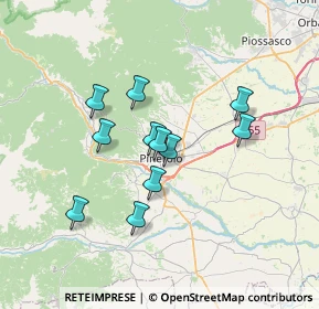 Mappa Via Massimo D'Azeglio, 10064 Pinerolo TO, Italia (5.67)