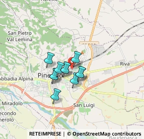 Mappa Italia, 10064 Pinerolo TO, Italia (1.02273)