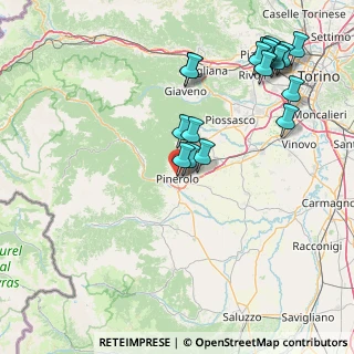 Mappa Piazza Guglielmone, 10064 Pinerolo TO, Italia (18.68944)