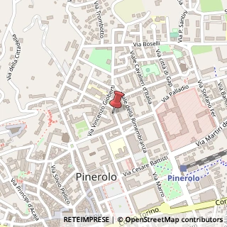 Mappa Piazza Guglielmone, 19, 10064 Pinerolo, Torino (Piemonte)