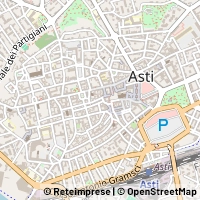 Kaart Asti