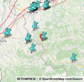 Mappa Via Vittorio Emanuele, 27052 Godiasco Salice Terme PV, Italia (10.0435)