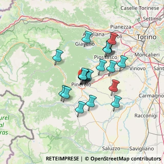 Mappa Strada Santa Lucia, 10064 Pinerolo TO, Italia (10.788)