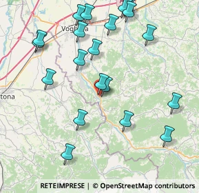 Mappa Via San Luigi Orione, 27052 Godiasco Salice Terme PV, Italia (9.217)