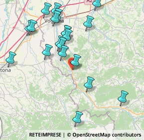 Mappa SP461, 27052 Godiasco Salice Terme PV, Italia (8.7495)