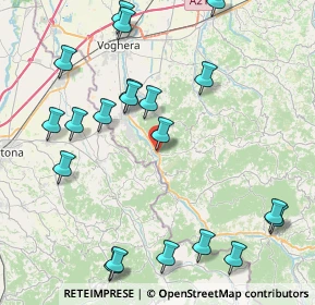Mappa Via San Luigi Orione, 27052 Godiasco Salice Terme PV, Italia (10.0295)