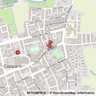 Mappa Via Garibaldi, 104, 44034 Copparo, Ferrara (Emilia Romagna)