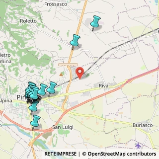 Mappa Strada Vecchia di Piscina, 10064 Case Bianche , Italia (2.8915)
