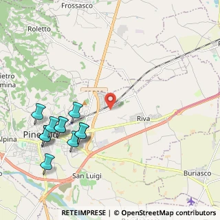 Mappa Strada Vecchia di Piscina, 10064 Case Bianche , Italia (2.52182)