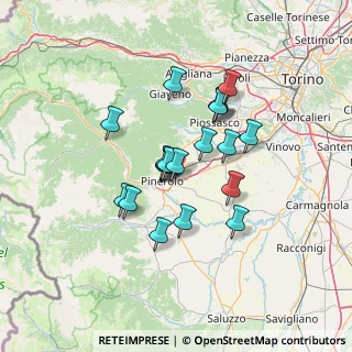 Mappa Strada Vecchia di Piscina, 10064 Case Bianche , Italia (10.6005)