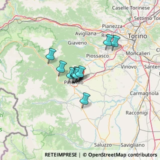 Mappa Strada Vecchia di Piscina, 10064 Case Bianche , Italia (7.91917)