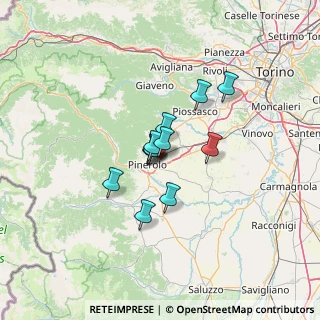 Mappa Strada Vecchia di Piscina, 10064 Case Bianche , Italia (8.22917)