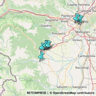 Mappa Strada Vecchia di Piscina, 10064 Case Bianche , Italia (10.31)