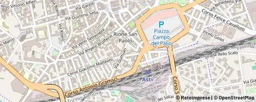 Mappa Asti
