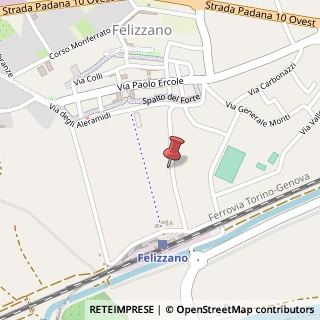Mappa Via Stazione, 19, 15023 Felizzano, Alessandria (Piemonte)
